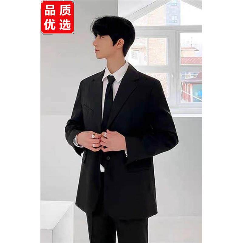 西装外套男休闲高级小职