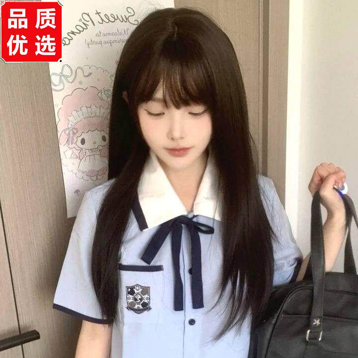 2025新款杏奈校服蓝韵白