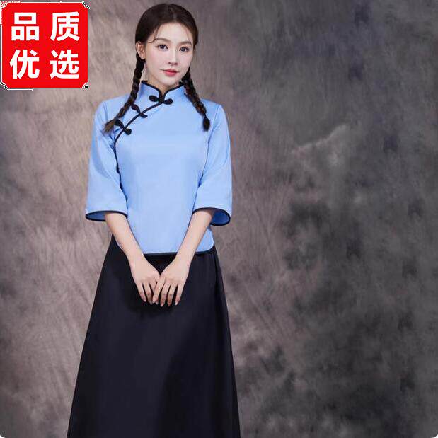 民国学生装女复古毕业班