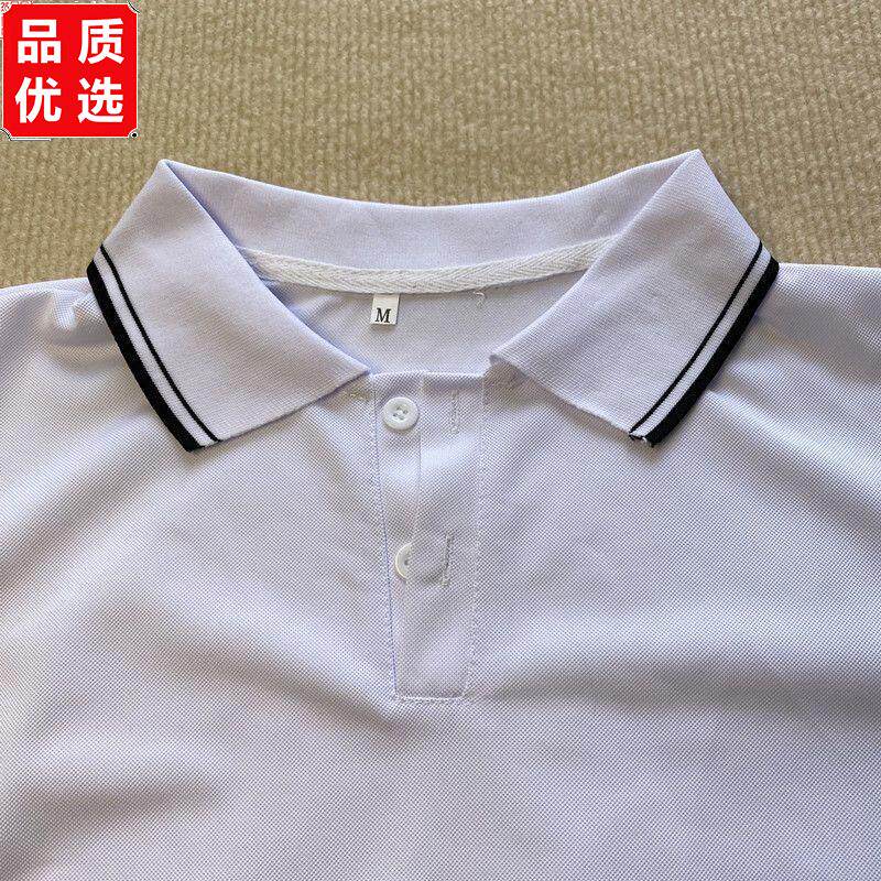 中小学生校服白色男女运
