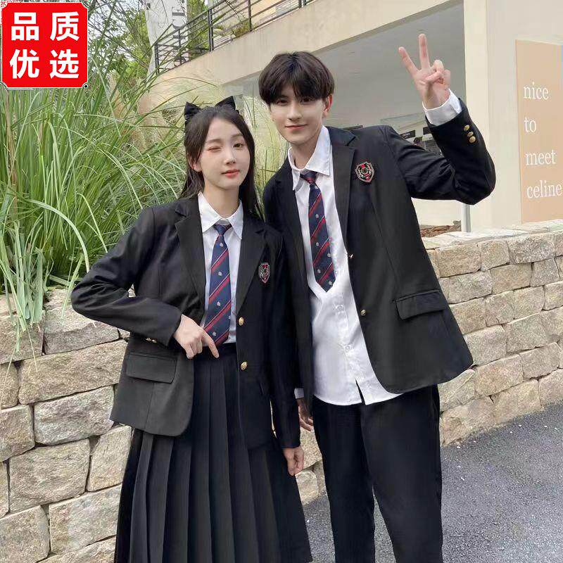 韩版学院风秋季校服英伦