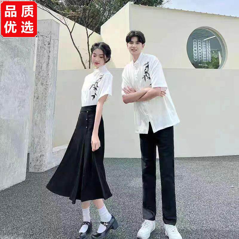 毕业照班服高中生汉服运
