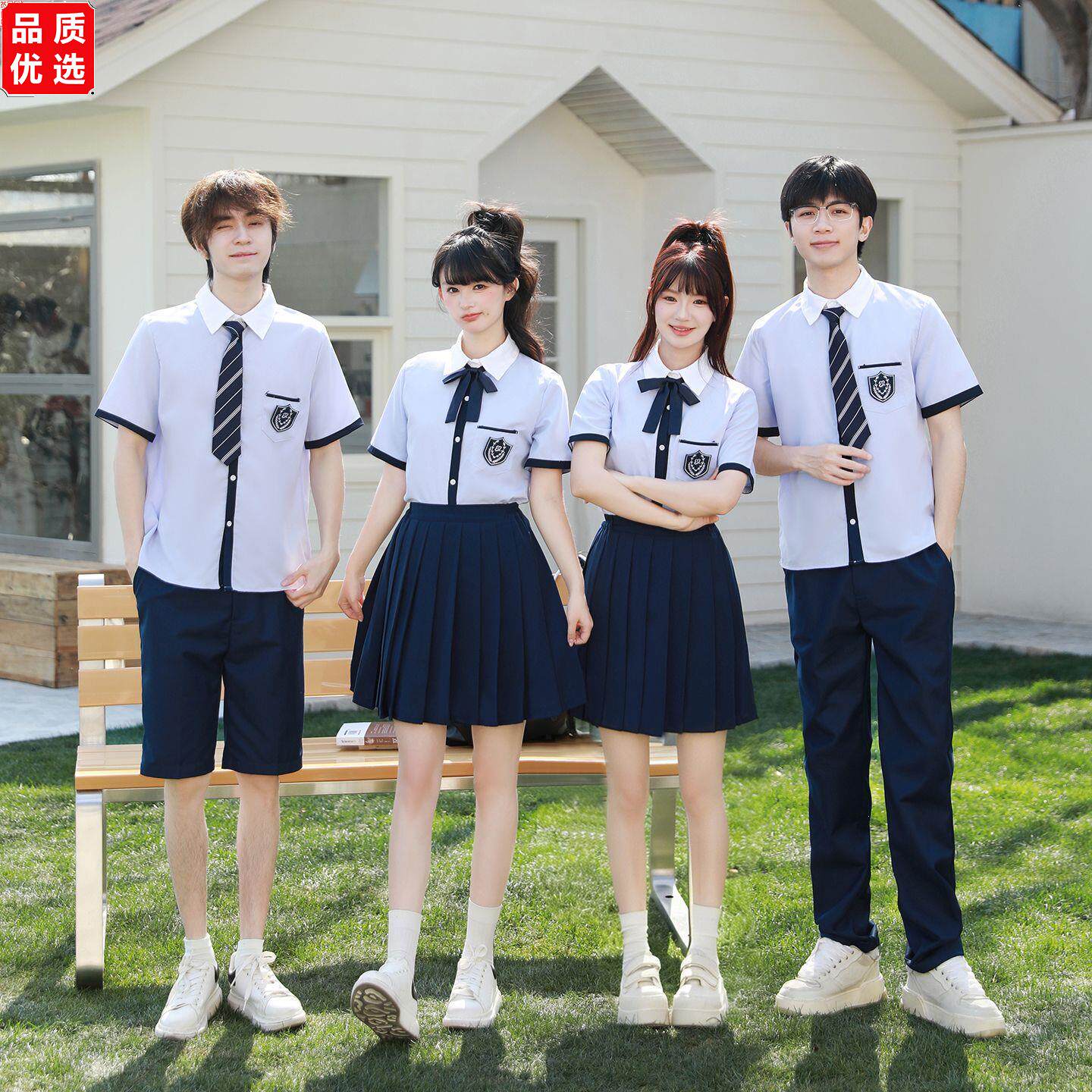 毕业季班服夏季学院风合