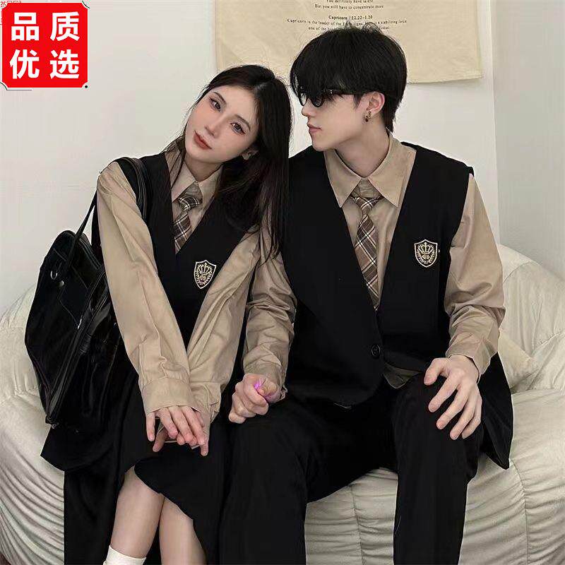 韩版毕业班服长裙套装日