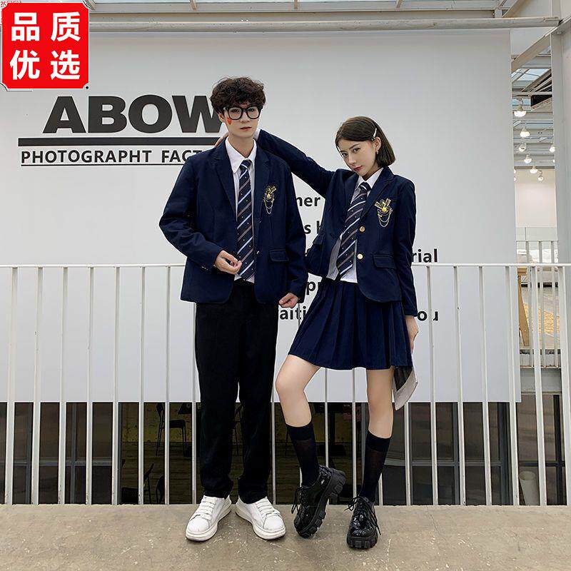 秋冬季初高中生学生班服