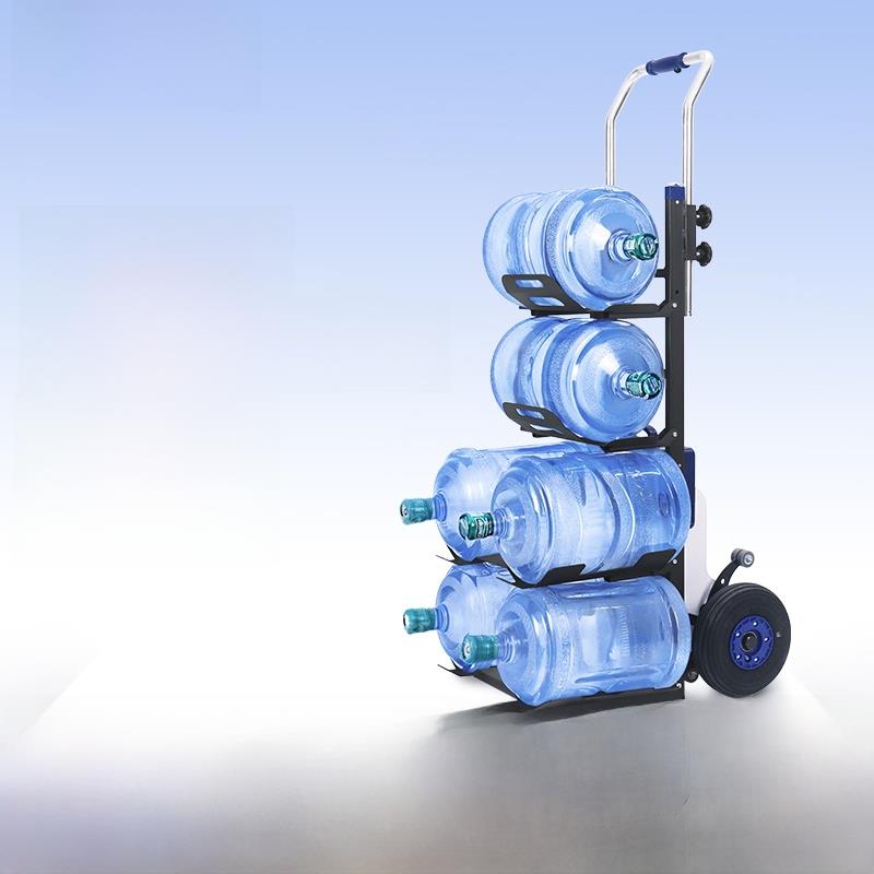 XSTO楼博士桶装水电动载物爬楼机装水送水爬楼车上下楼梯搬运车