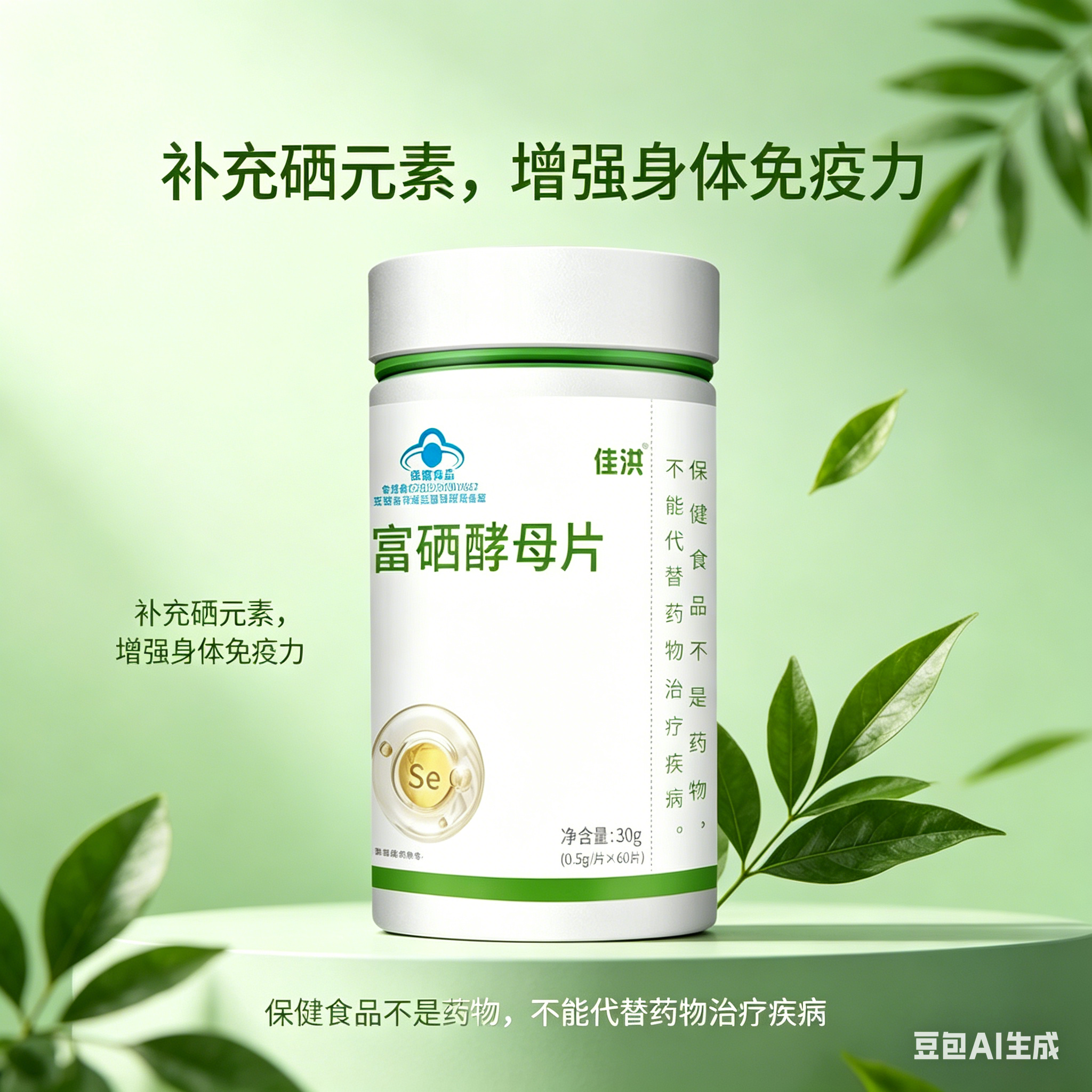 富硒酵母片富硒酵母片科学补硒正品保证丰硒酵母片现货速发多补充