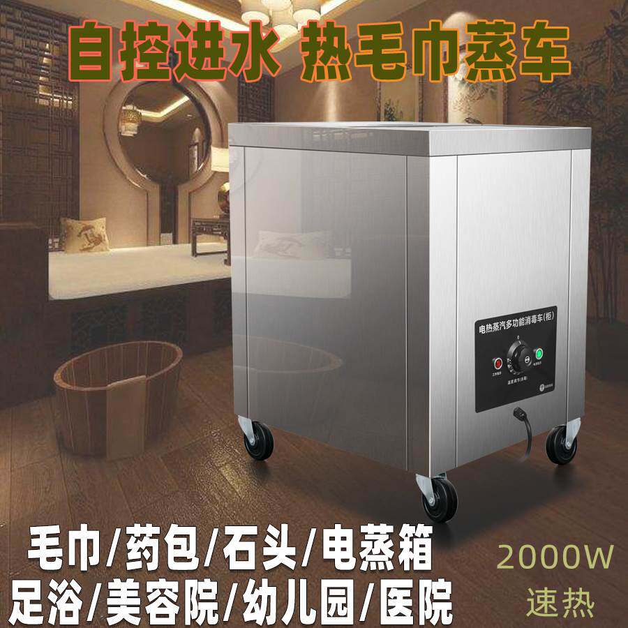 药包能量石头高温蒸汽消毒柜毛巾电蒸箱热敷自控水保温蒸柜美容院