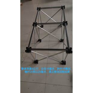 贴瓷砖专用蜘蛛腿工作台精品镀锌钢配横杆60公分高加工台石英石