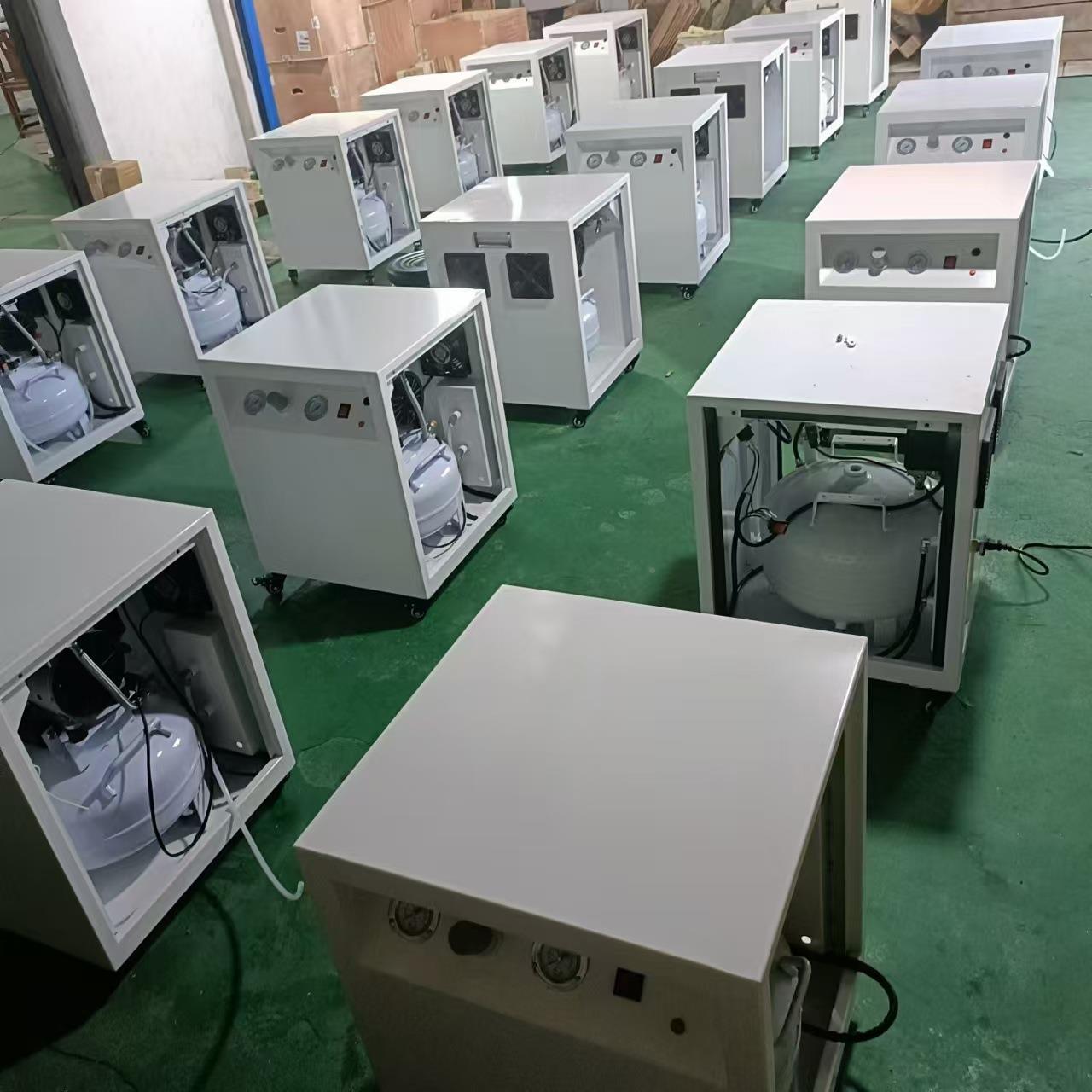 现货供应220V/50HZ油WZ1100-3全铜电1机无无水静W音箱式空压机1./