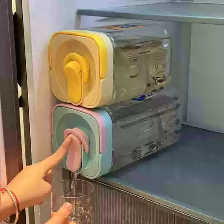 多巴胺凉水壶家用夏天冰箱冷水壶带龙头食品级大容量冷萃泡茶壶