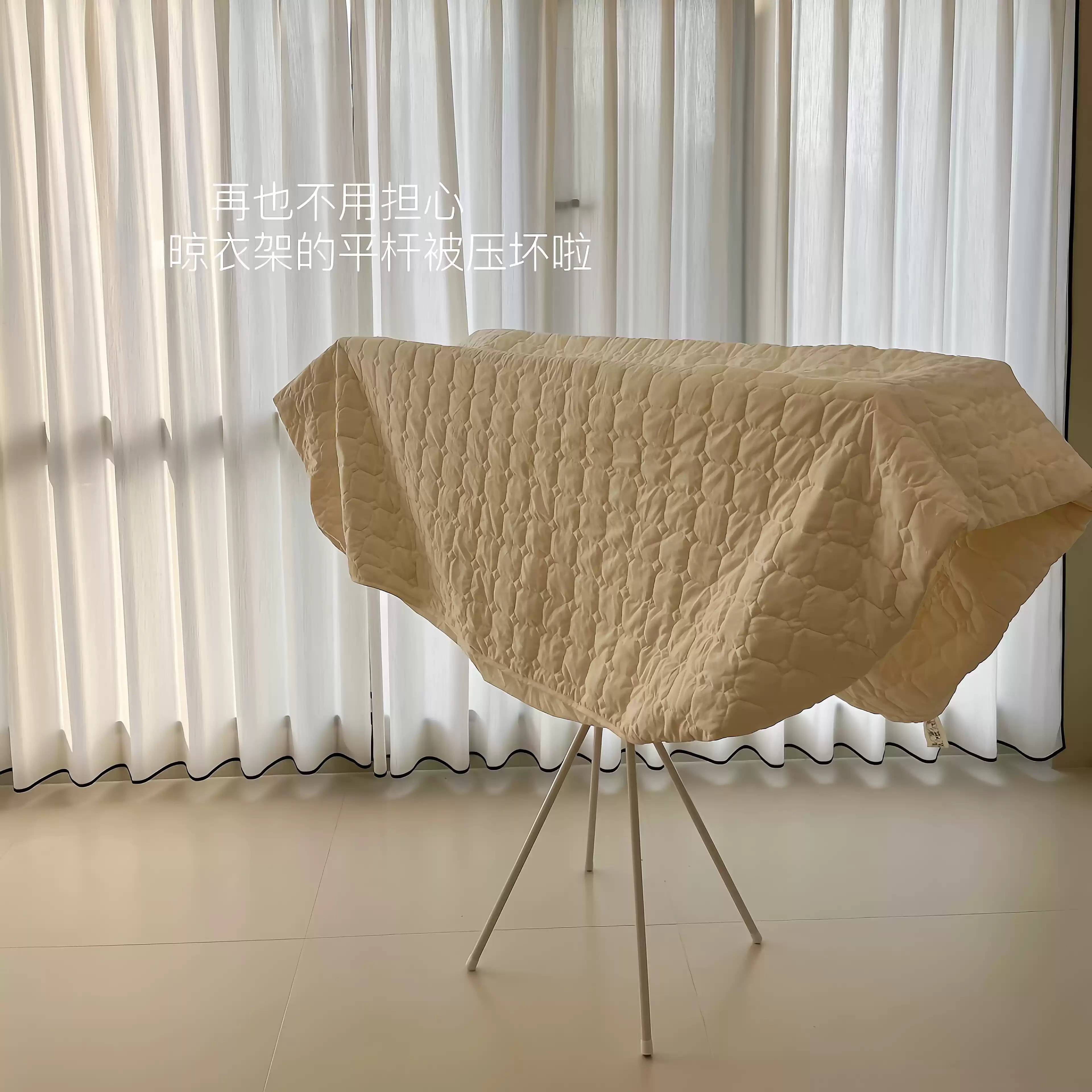 折叠晾衣架卧室晒被子落地伸缩鞋
