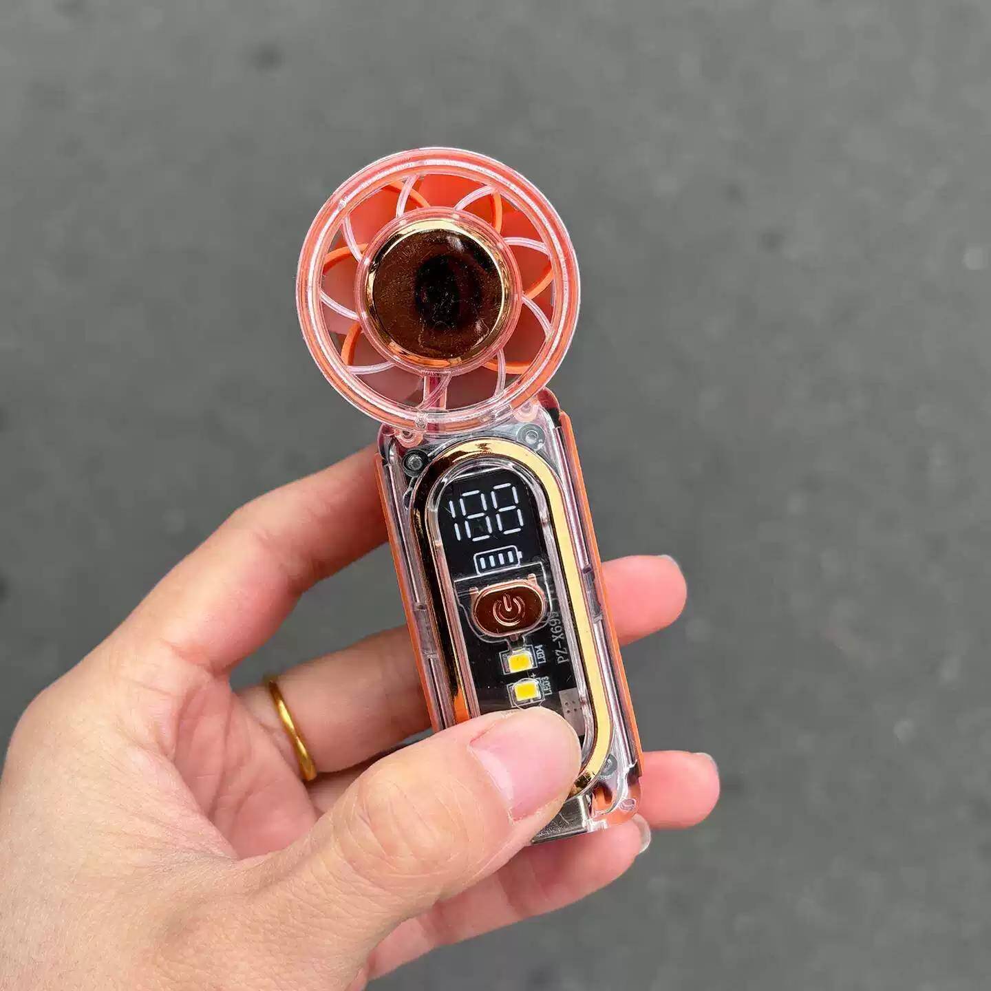 迷你小风扇超小冰敷随身携带超长