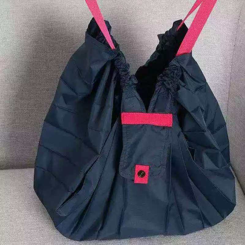 日系可折叠轻便环保大容量收纳袋