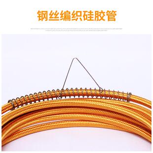 高压蒸汽管 5米10米蒸气烫斗皮管熨斗进出气管熨斗配件耐高温耐压