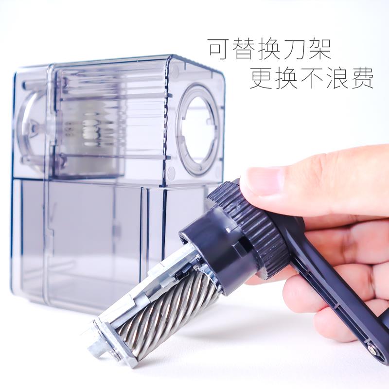 大V素描削笔机美术生速写削笔器卷笔刀转笔刀手摇铅笔削笔刀