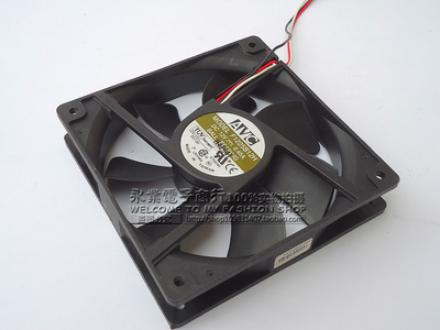 原装AVC F1225B12H 12V 0.45A 12cm 12025 双滚珠机箱散热风扇