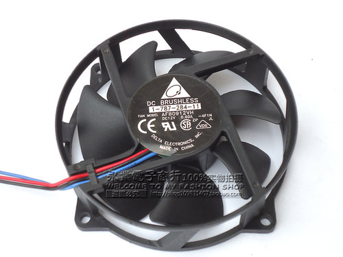原装台达 AFB0912VH 1-787-284-11 12V 0.60A 3线 投影风扇