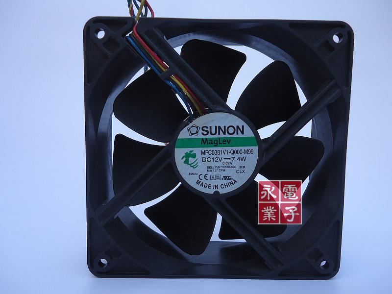 原装建准MFC0381V1-Q000-M99 12038 12V 7.4W 静音dell台式机风扇