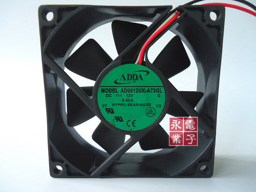 原装正品ADDA AD0812UX-A73GL 8025 12V 0.45A 投影机风扇