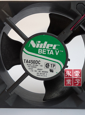 原装正品 NIDEC TA450 B31256-10A DC12V 0.49a 服务器散热风扇