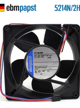正品德国进口 5214NH/NN/NM/NHH 5214N/2HH 19HHI 2R散热风扇24V