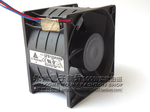 台达 GFB1224VHW-F00 12CM DC 24V 1.82A 12076 服务器风扇