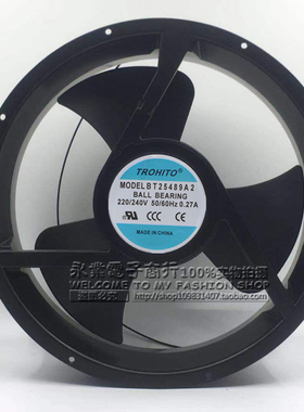 TROHITO 25489 BT25489A2 220V-240V 0.27A 金属 大风量 轴流风机