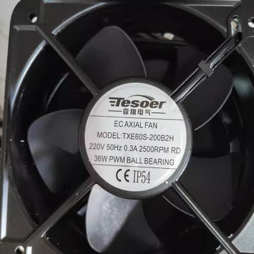 TXE60S-200B2H 20060 220V PWM调速机箱机柜散热风扇轴流风机