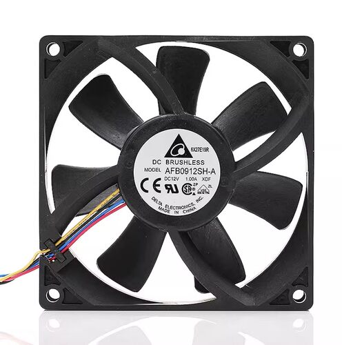 台达DELTA AFB0912SH-A 9225 9CM 12V 1.00A 四线PWM调速机箱风扇