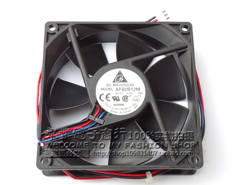 台达 AFB0912M 12V 0.20A 9CM厘米 9025 3线静音机箱电源散热风扇