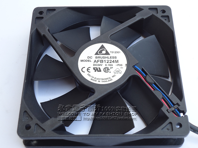 台达AFB1224M-FOO 12CM/厘米 12025 24V 0.18A 服务器 变频器风扇
