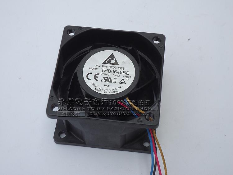 全新台达6CM 6038 48V 0.41A THB0648BE 4线服务器风扇双轴承
