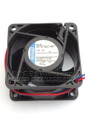 正品德国PAPST 6032 614JH TYP614JH DC24V 320mA 7.7W散热风扇