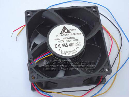 台达 9038 50V 0.70A 9CM/厘米 4线 大风量 变频器风扇 AFC0948DE