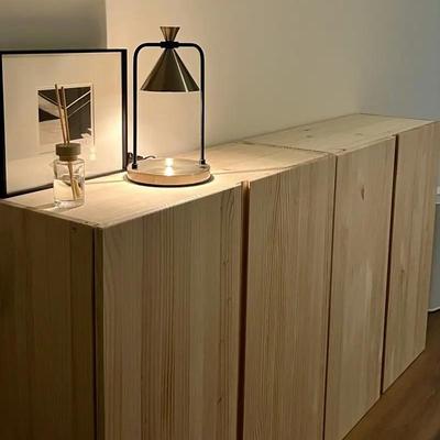 全实木收纳吊柜墙壁柜墙上落地置物架壁挂式书架墙面储物柜带门