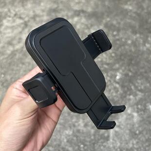 手机支架车载出风口支架配件通用型 17mm球头手机夹单手取放按键款