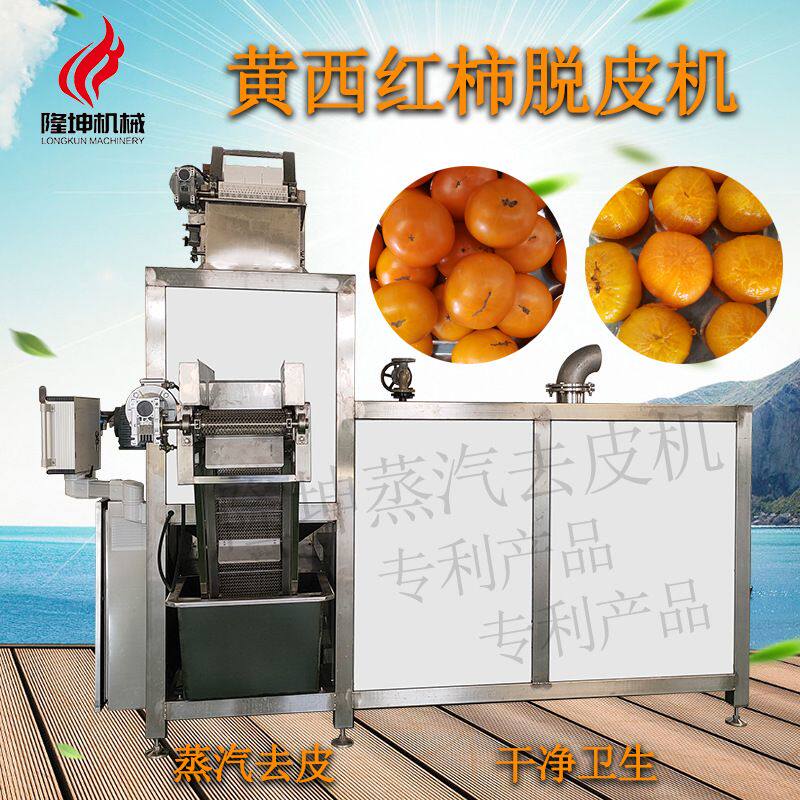 可定制全自动蒸汽去皮机 番茄奇异果脱皮机 农产品深加工去皮设备