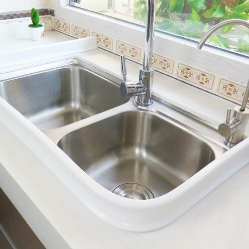 自粘厨房挡水板水池隔水用品洗菜盆防水贴水槽台面防溅水矽胶挡板