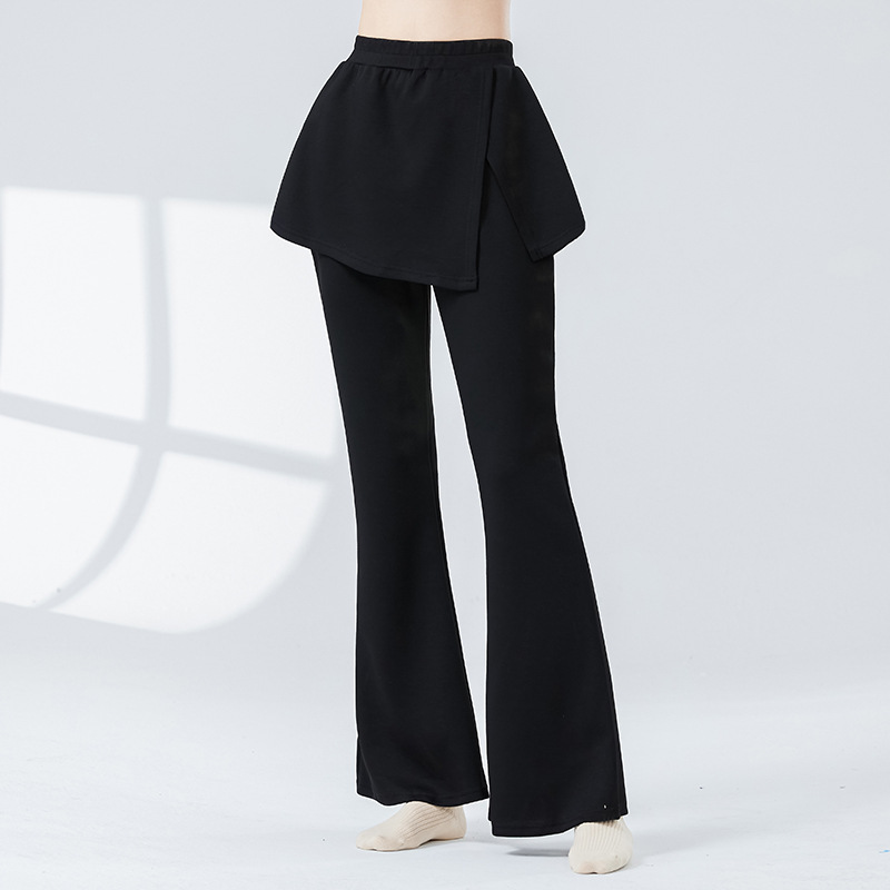 舞蹈裙裤长裤古典舞服裤子跳舞多舞种练习演出艺考网红练舞直筒裤