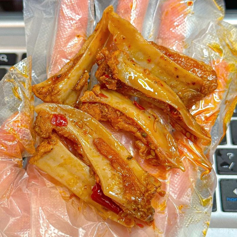 【香辣脆骨】三角骨冷吃香辣脆骨鸡肉类零食夜宵解馋小吃即食四川