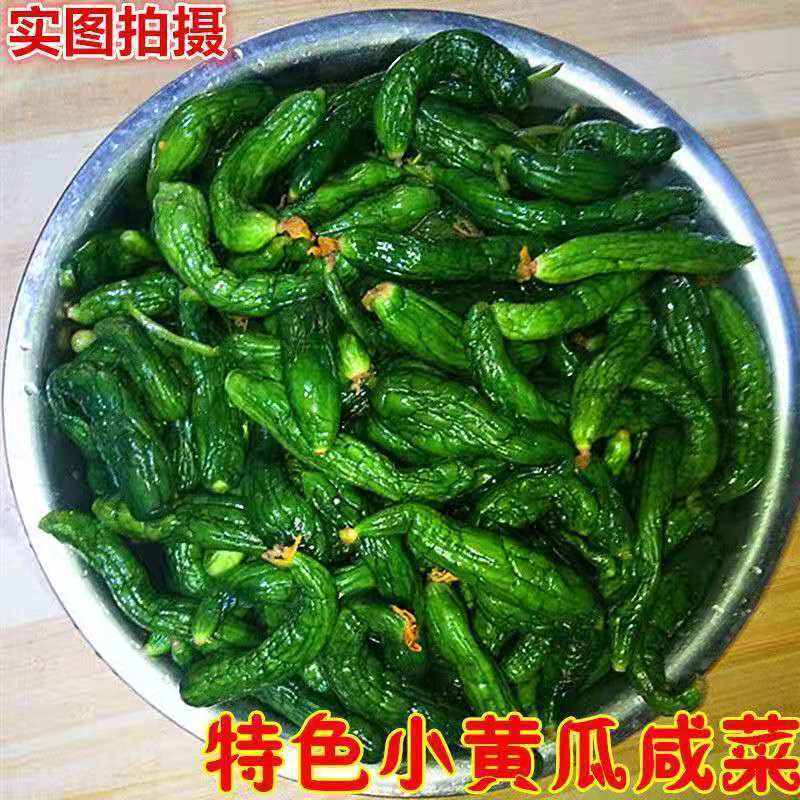 脆嫩小黄瓜扭盐渍黄瓜袋装咸菜下饭小菜家用腌制黄瓜鲜渍咸黄瓜