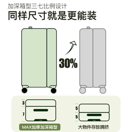 皮箱拉杆箱女2025款大容量行李箱28寸加厚结实耐用大号旅行密码箱
