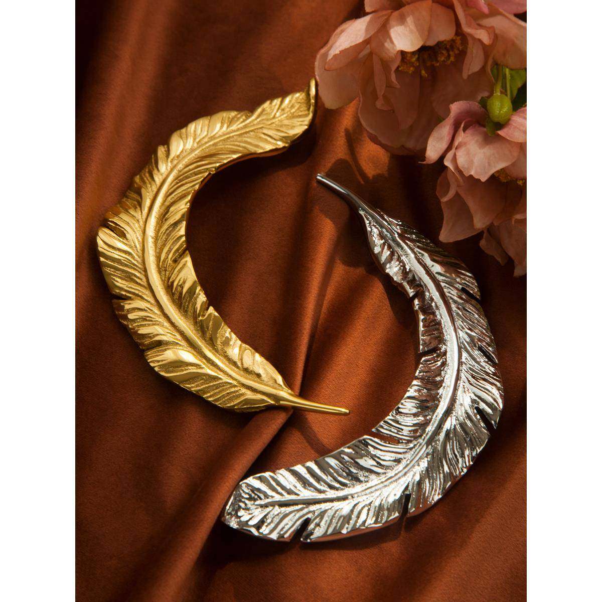 法式创意羽毛铜拉手复古抽屉金色轻奢欧式中古衣柜橱柜黄铜,住宅家具,拉手,淘宝优惠券,粉丝福利购,淘宝优惠卷