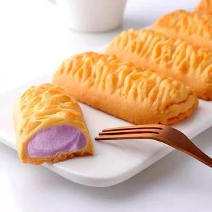 新货王一博代言曲奇派散装草莓香芋牛乳味夹心曲奇饼干零食