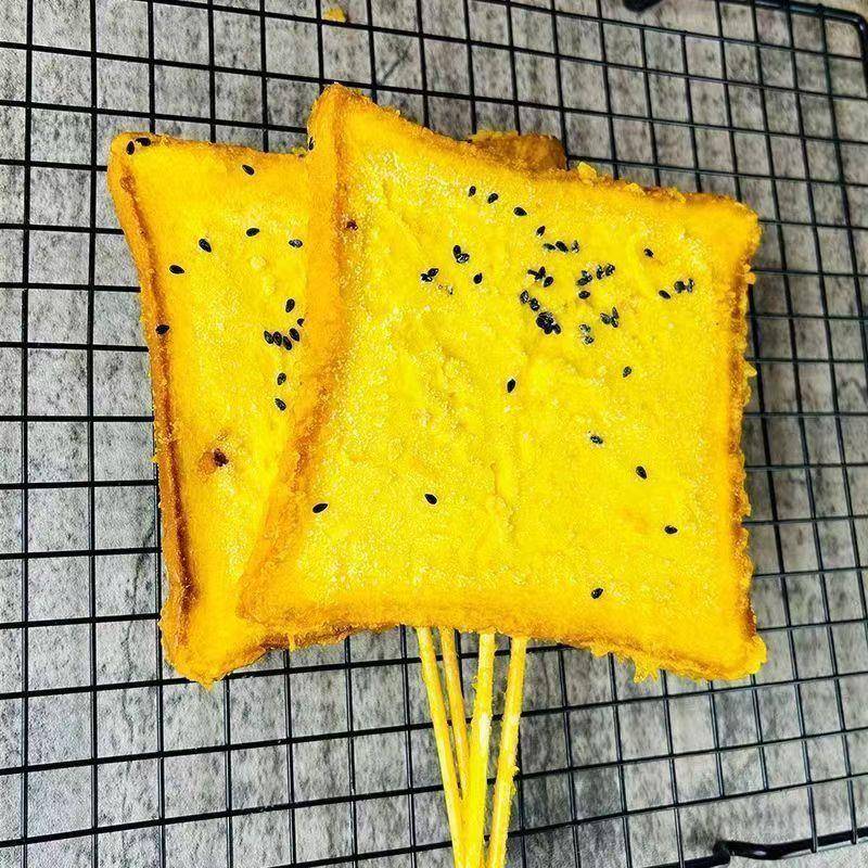 速发现货全麦吐司碳烤吐司面包片烧烤食材烧烤专用全麦吐司片