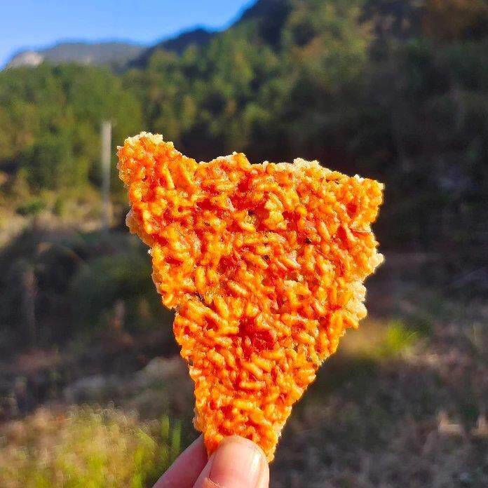 速发现货小村故食 大别山土灶锅巴香辣锅巴土灶柴火锅巴香辣锅巴