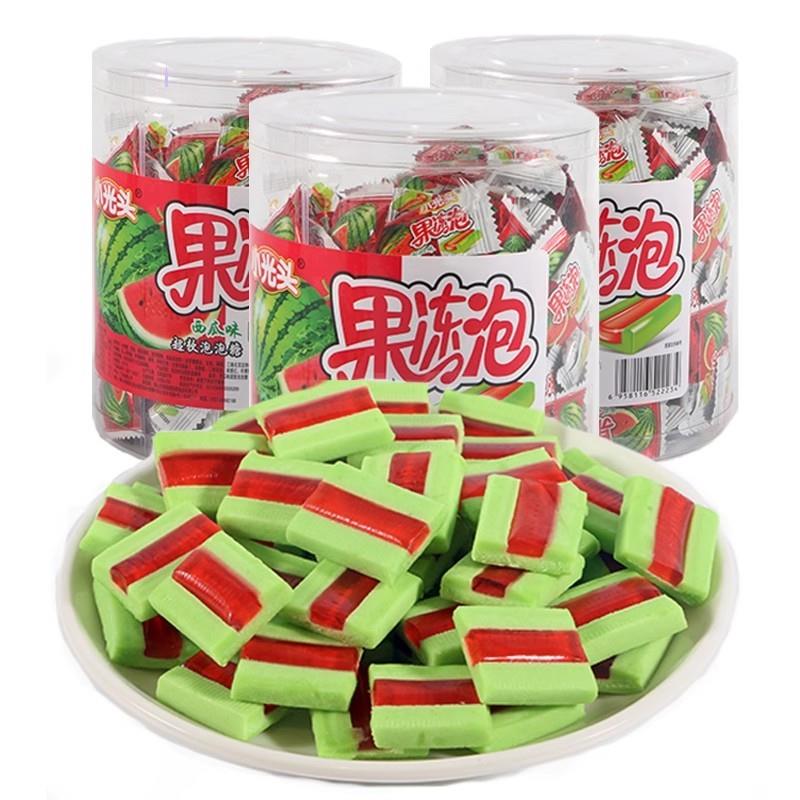 新货小光头果冻泡老式西瓜