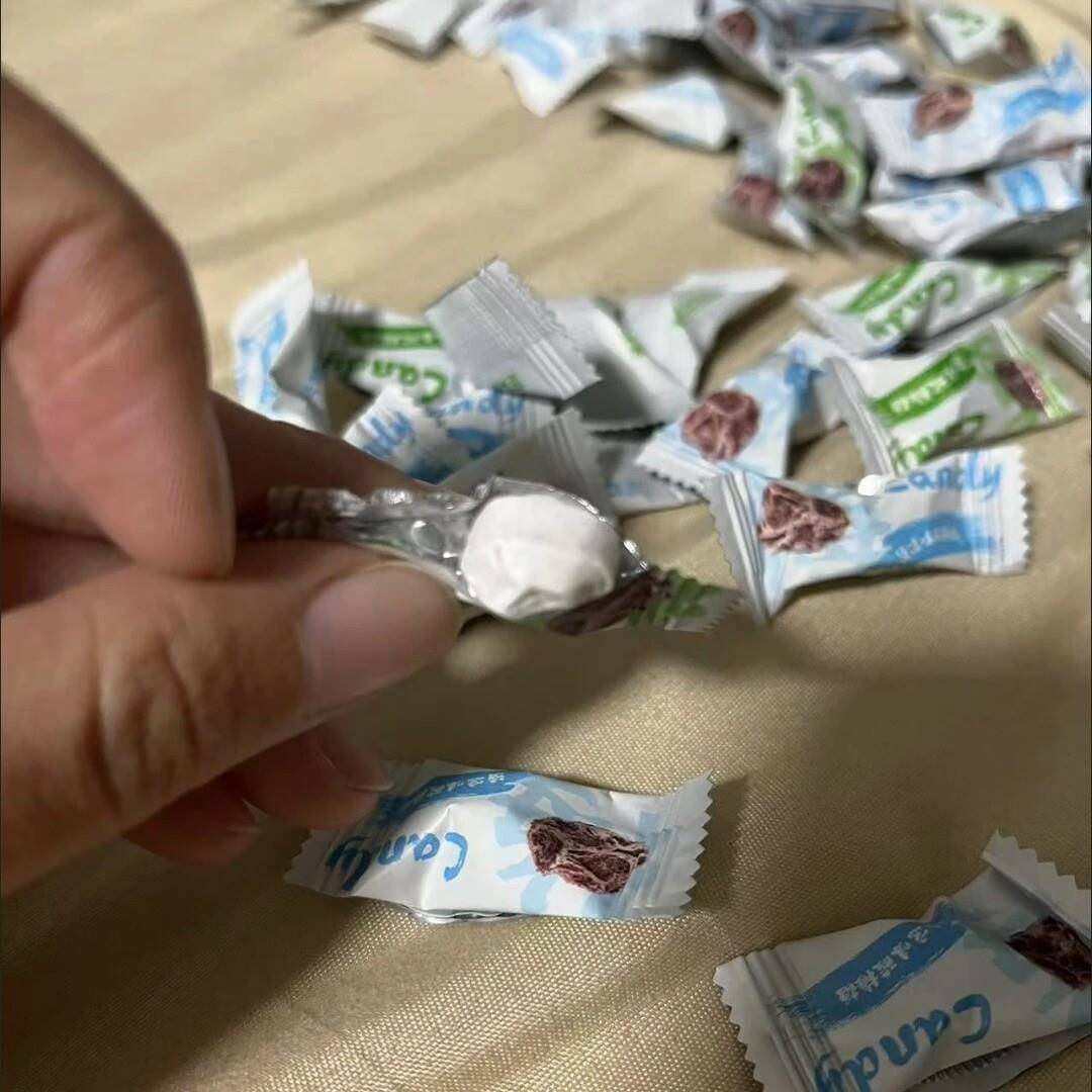 速发现货九制话梅糖原味酸梅糖酸梅子清凉糖开 胃口气清新招待糖