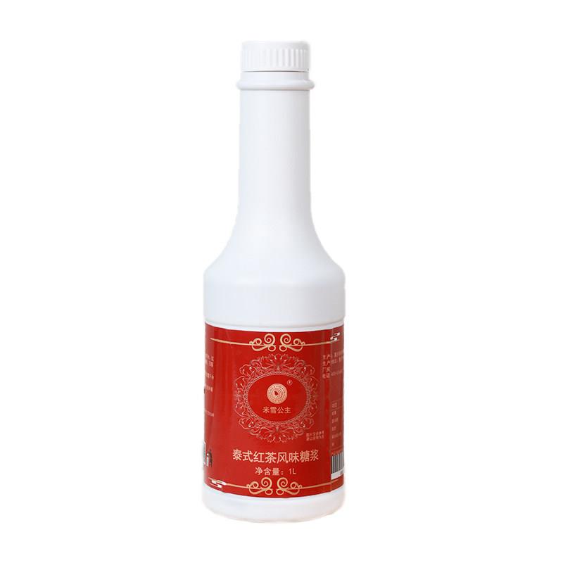 速发现货米雪商用泰式红茶糖浆泰国风味奶茶原料泰式绿茶浓浆暴打